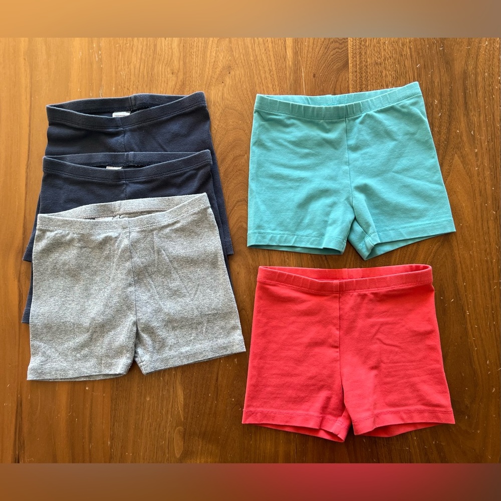 Tea Collection Somersault Shorts, size 6 - set of five